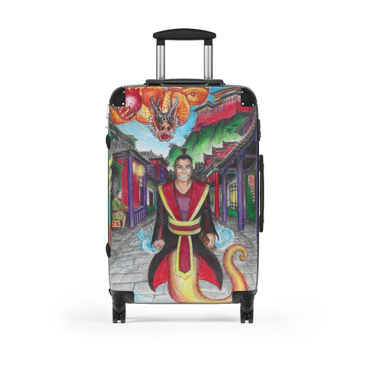 Suitcase with the Chinese Story motif