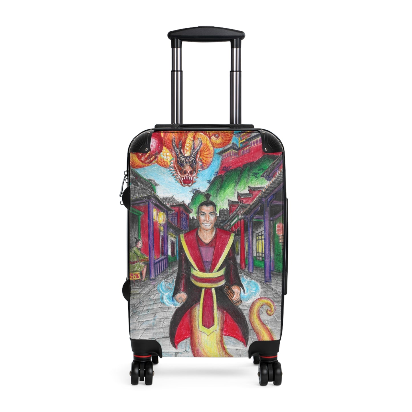 Suitcase with the Chinese Story motif