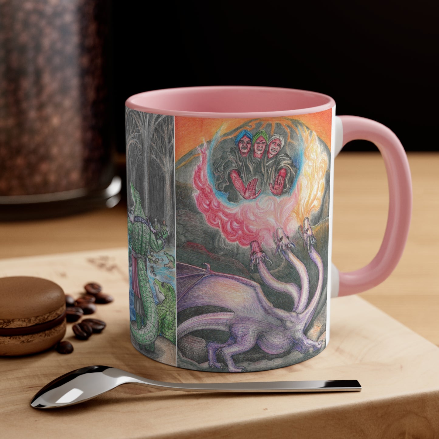 Accent Coffee Mug, 11oz with Adventure of a King motif