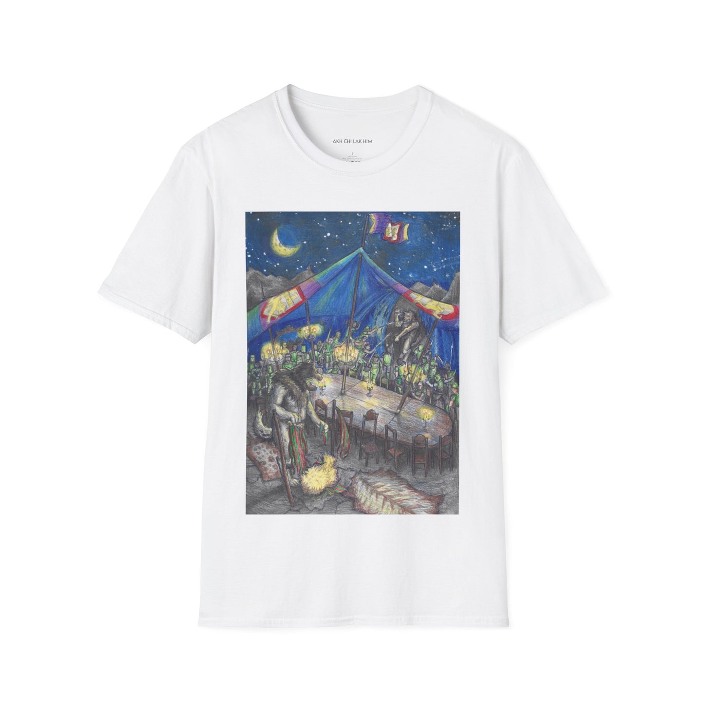 Unisex Softstyle T-Shirt with the Adventures of a King motif