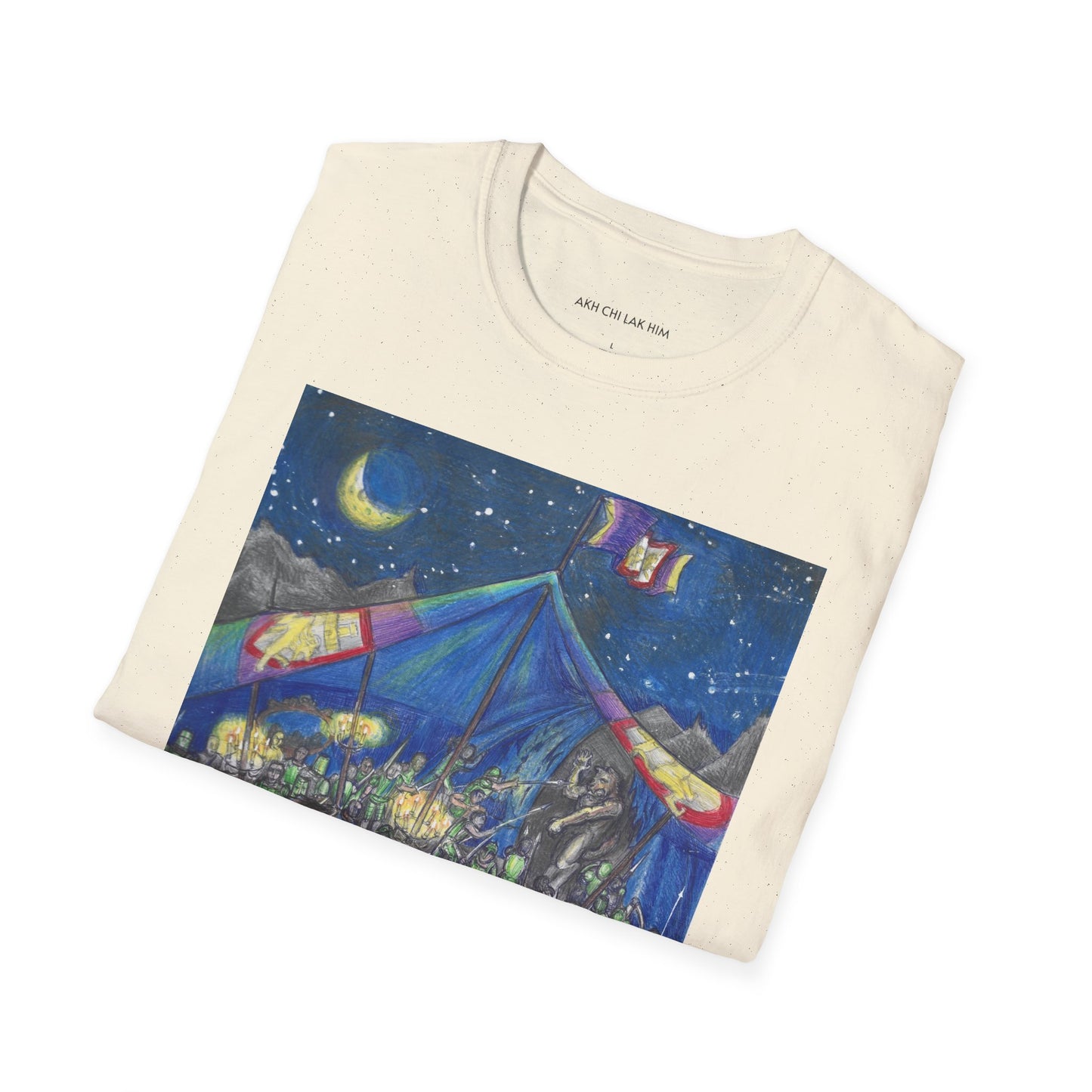 Unisex Softstyle T-Shirt with the Adventures of a King motif