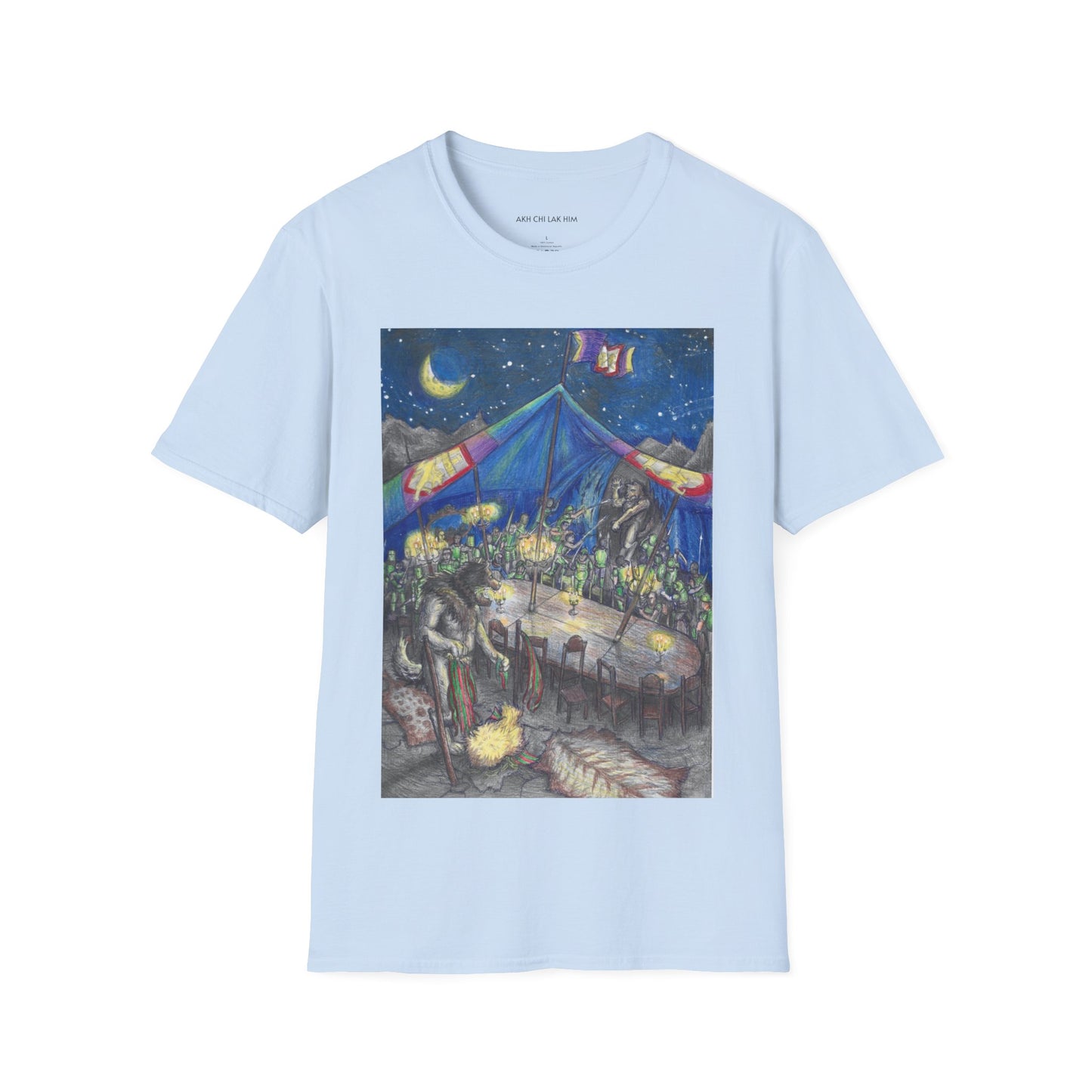 Unisex Softstyle T-Shirt with the Adventures of a King motif