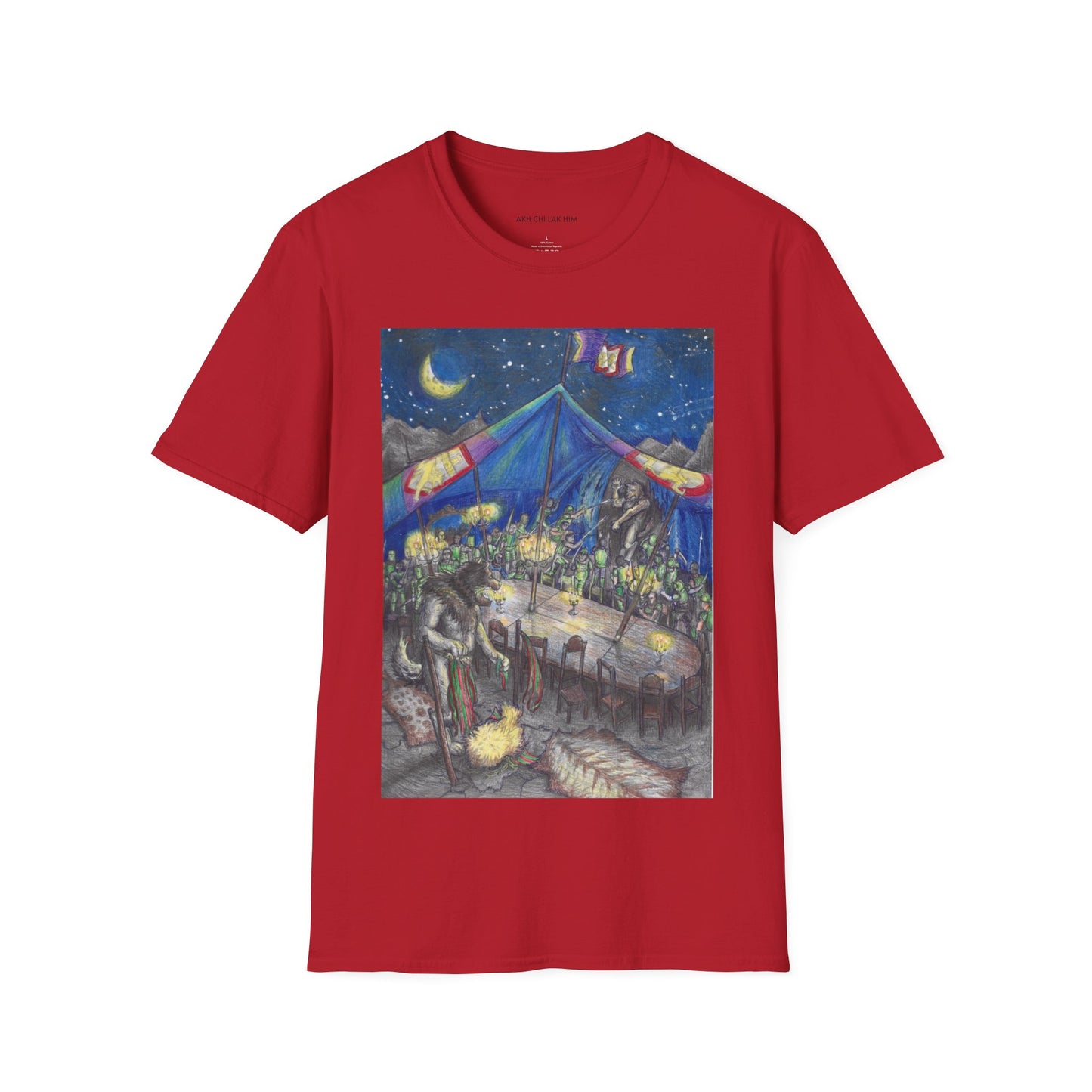 Unisex Softstyle T-Shirt with the Adventures of a King motif