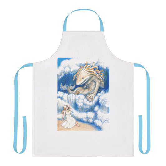 Apron, 5-Color Straps (AOP) with the Adventures of a King motif