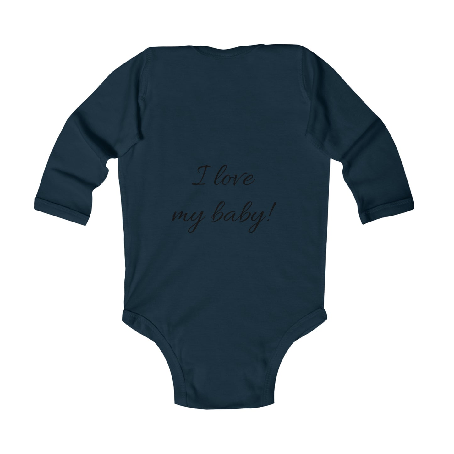 Infant Long Sleeve Bodysuit with the Adventures of a King motif