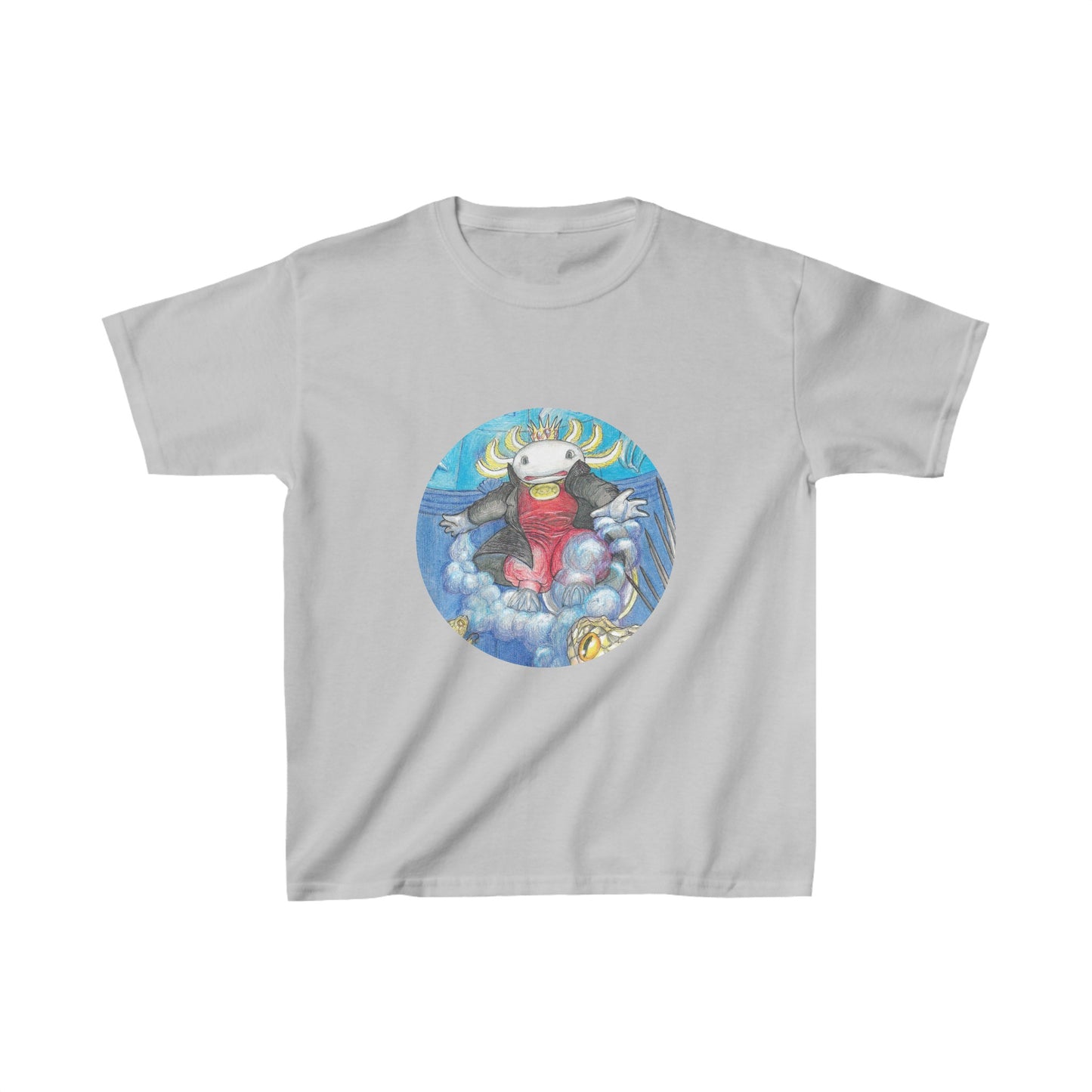 Kids Heavy Cotton™ Tee with the Adventures of a King motif