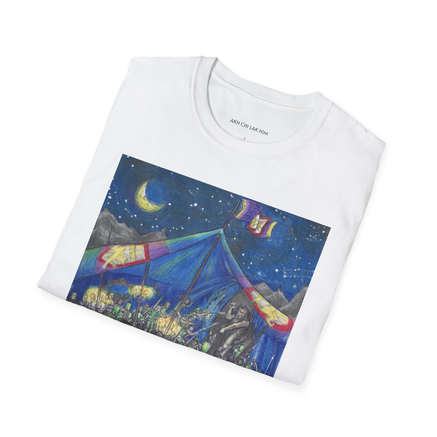 Unisex Softstyle T-Shirt with the Adventures of a King motif