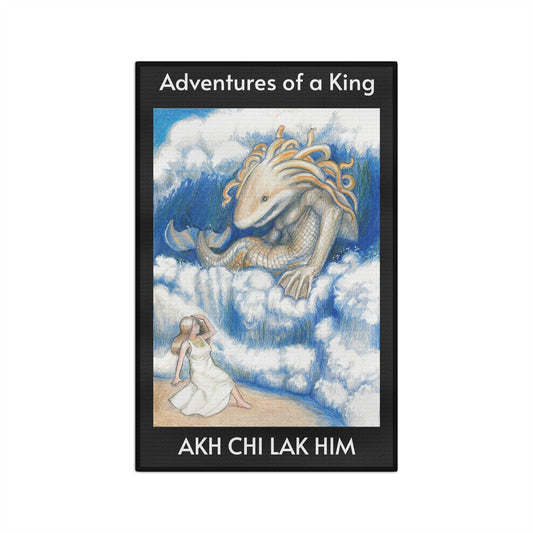 Microfiber Tea Towel with the Adventures of a King motif