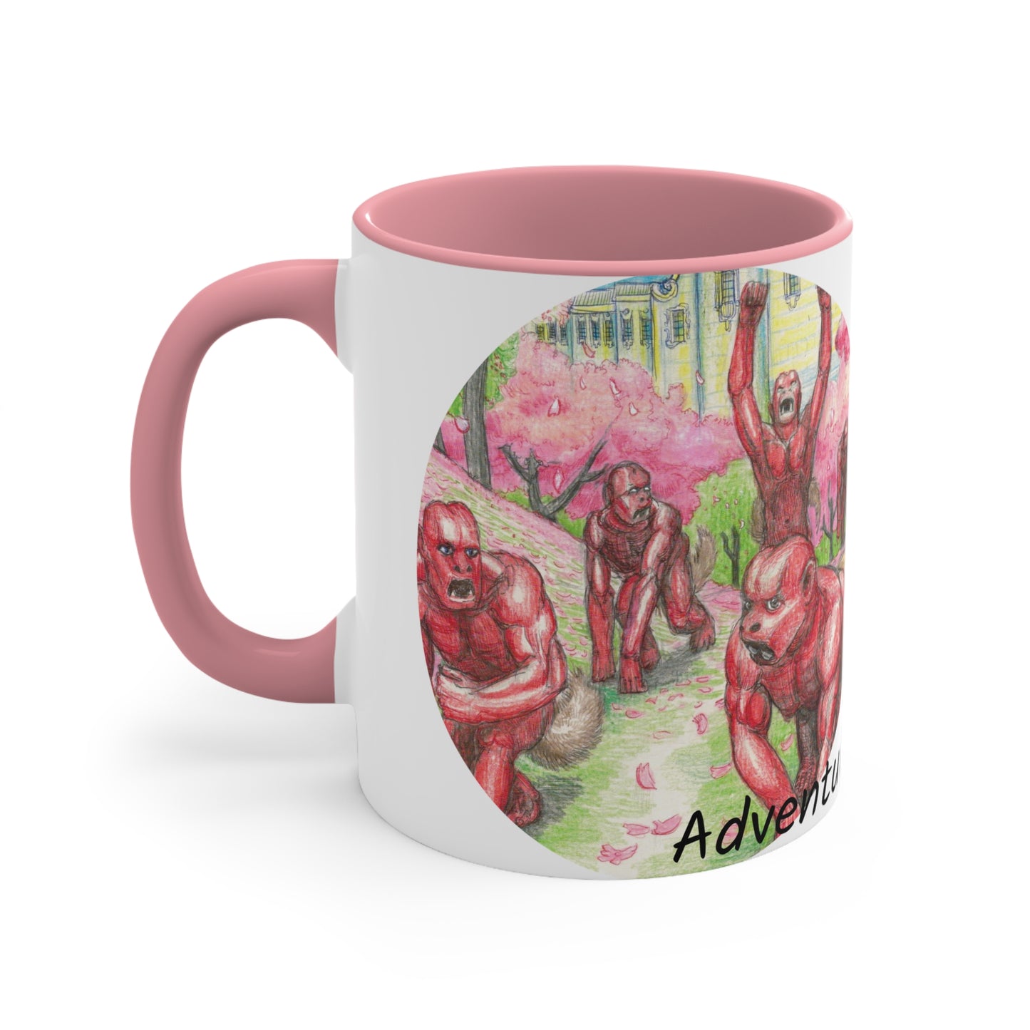 Accent Coffee Mug, 11oz with Adventures of a king motif