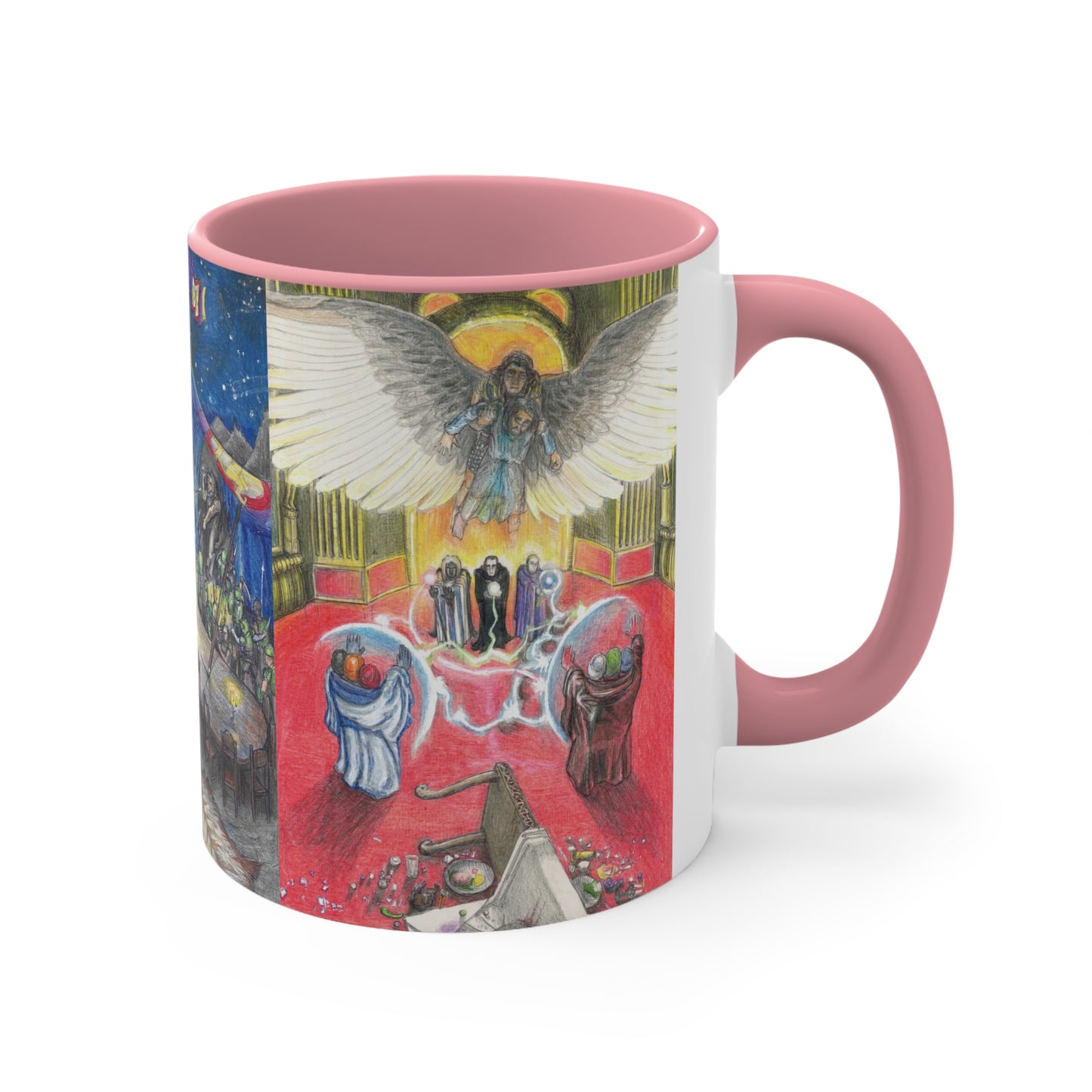 Accent Coffee Mug, 11oz with Adventures of a king motif