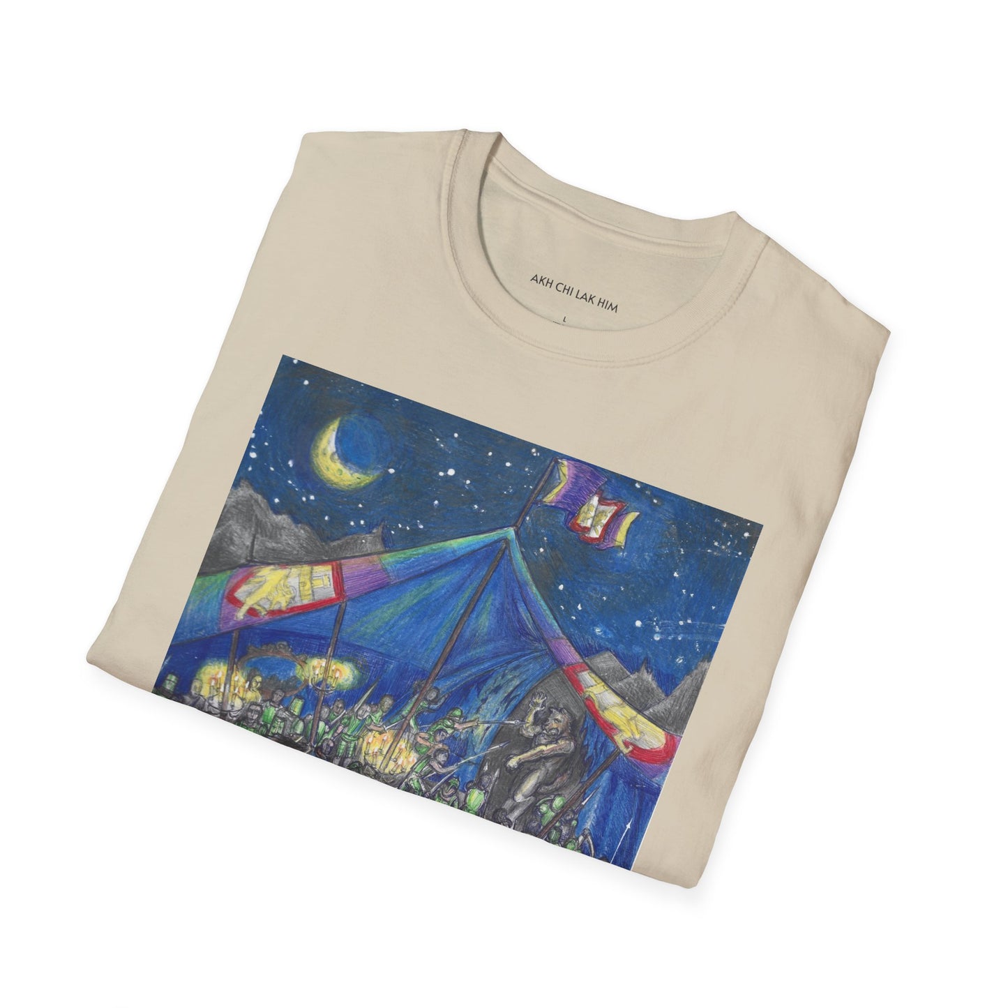 Unisex Softstyle T-Shirt with the Adventures of a King motif