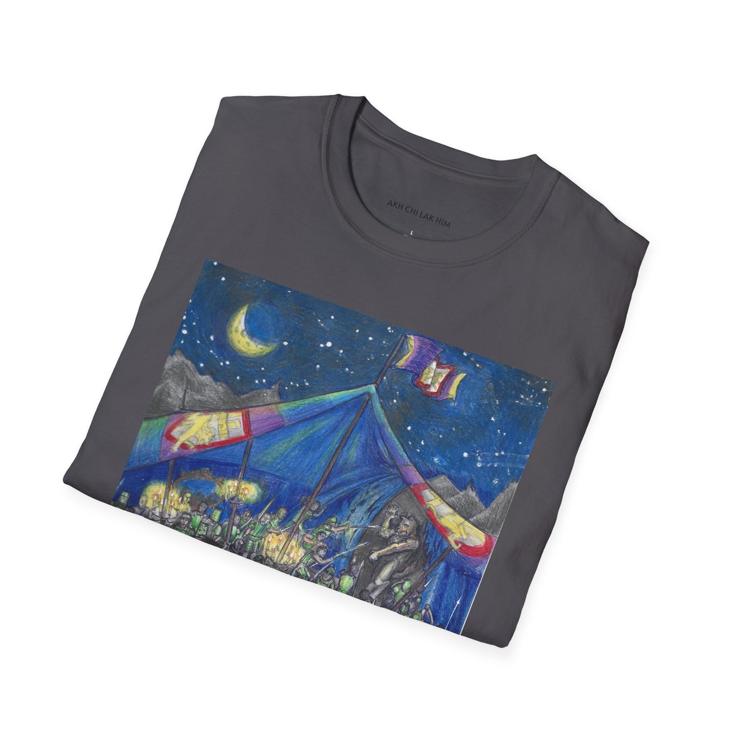 Unisex Softstyle T-Shirt with the Adventures of a King motif