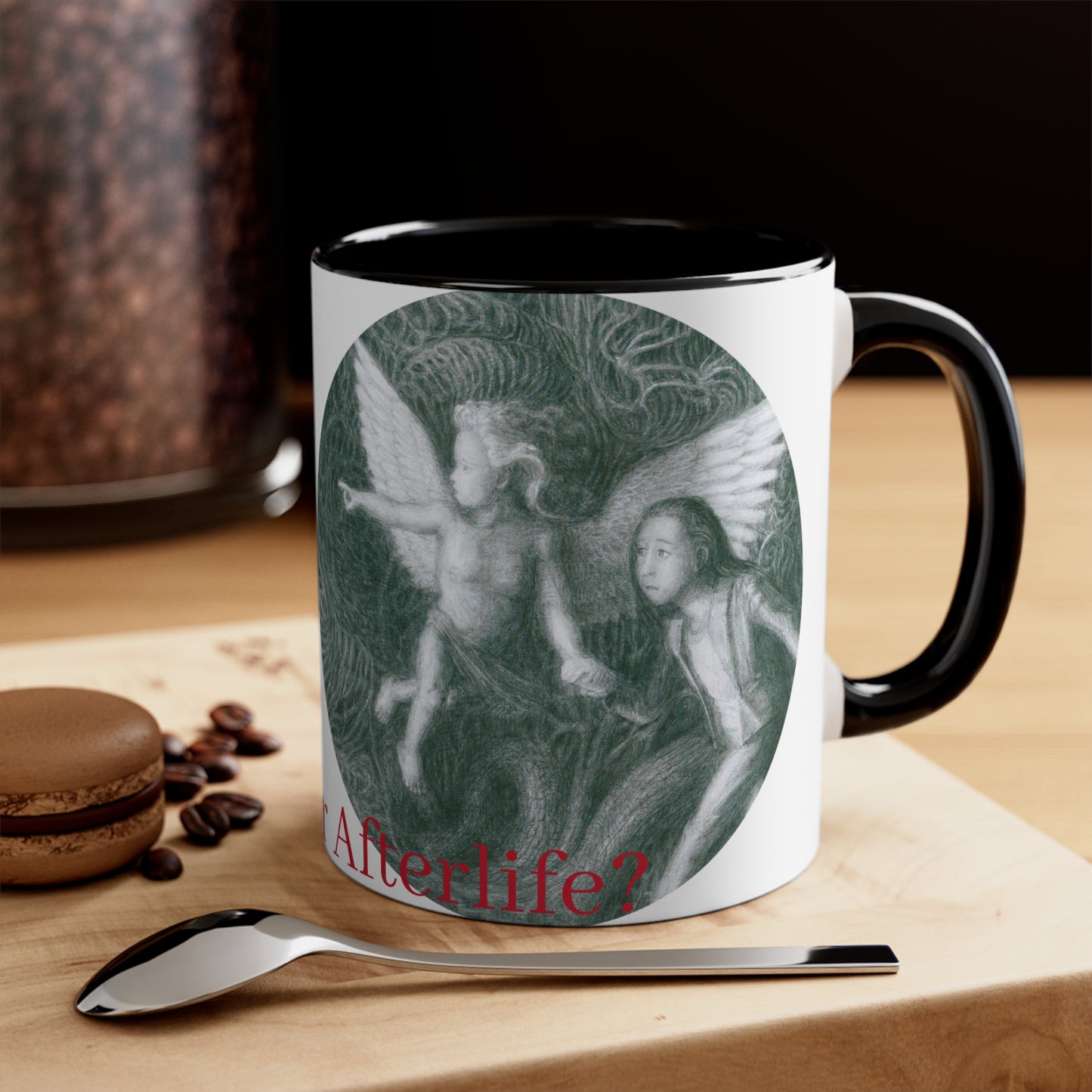 Accent Coffee Mug, 11oz with Ready For Your Afterlife motif