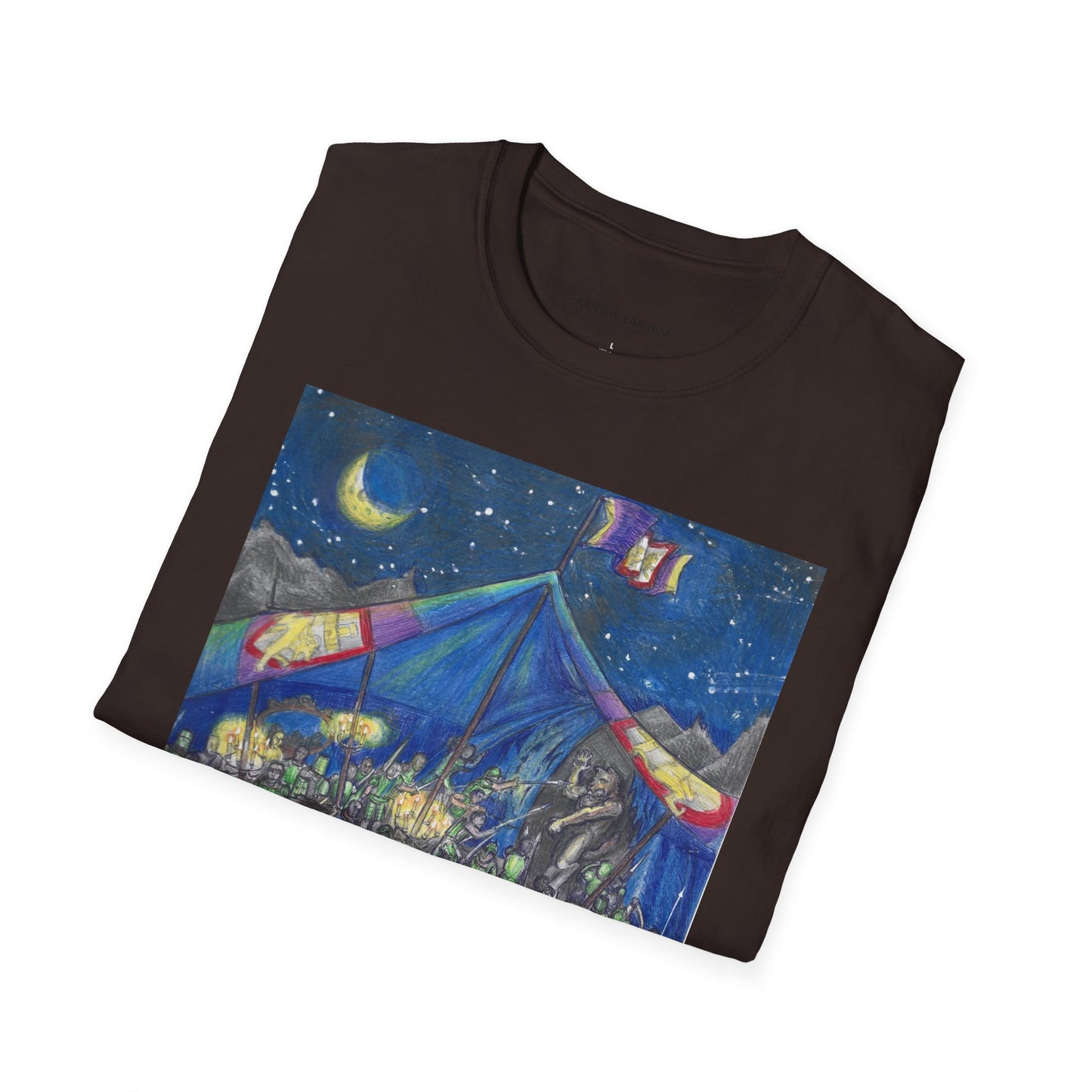 Unisex Softstyle T-Shirt with the Adventures of a King motif