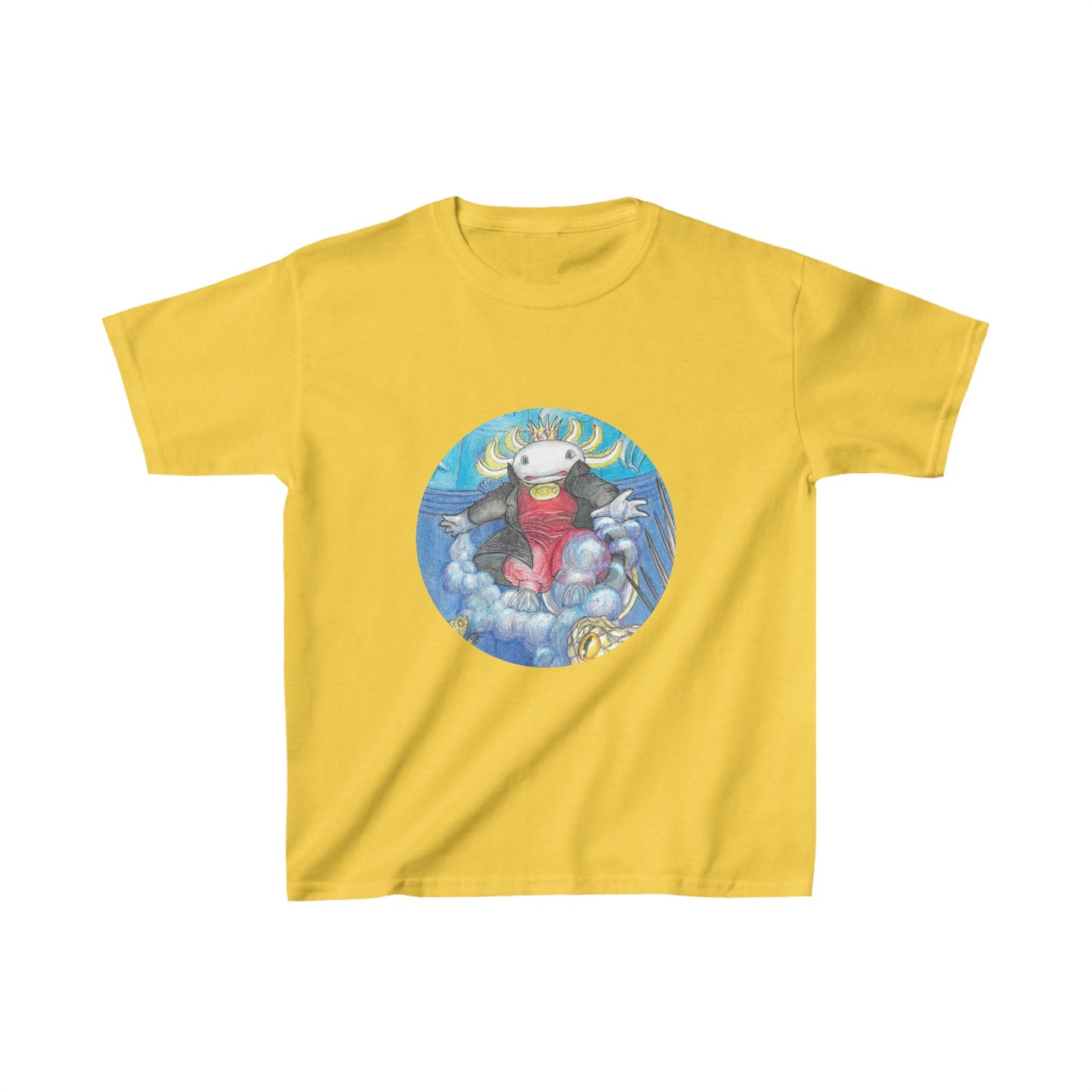 Kids Heavy Cotton™ Tee with the Adventures of a King motif