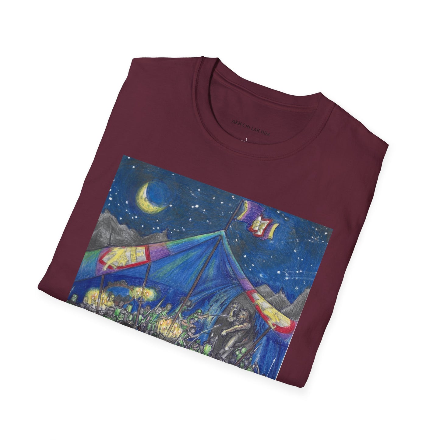 Unisex Softstyle T-Shirt with the Adventures of a King motif