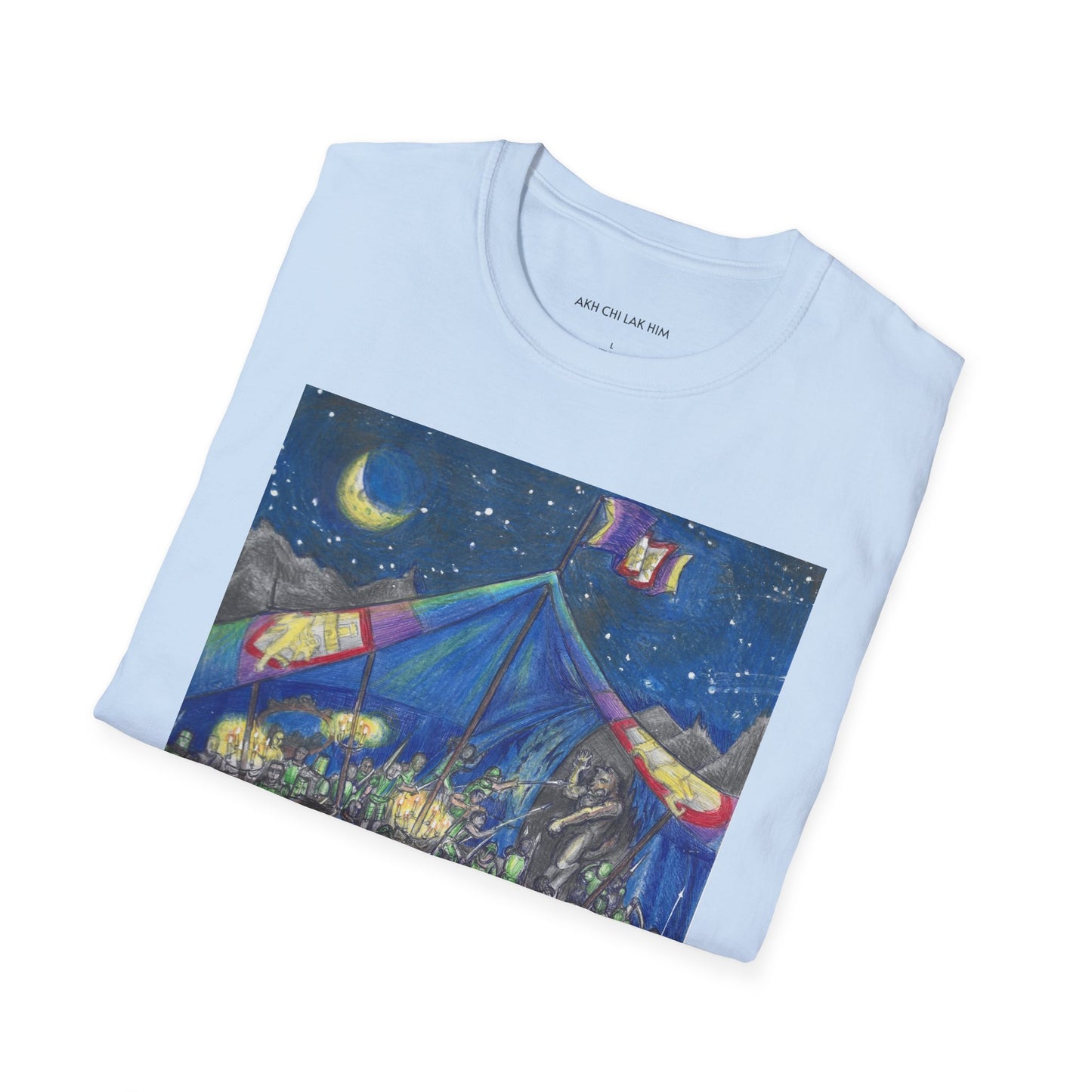 Unisex Softstyle T-Shirt with the Adventures of a King motif